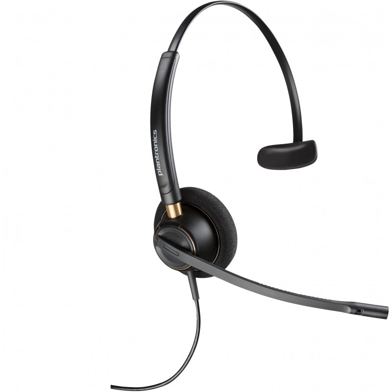 POLY Micro-casque EncorePro 510D monaural numérique avec fonction Quick Disconnect TAA