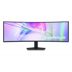 Samsung ViewFinity S95UC écran plat de PC 124,5 cm (49") 5120 x 1440 pixels DQHD Noir