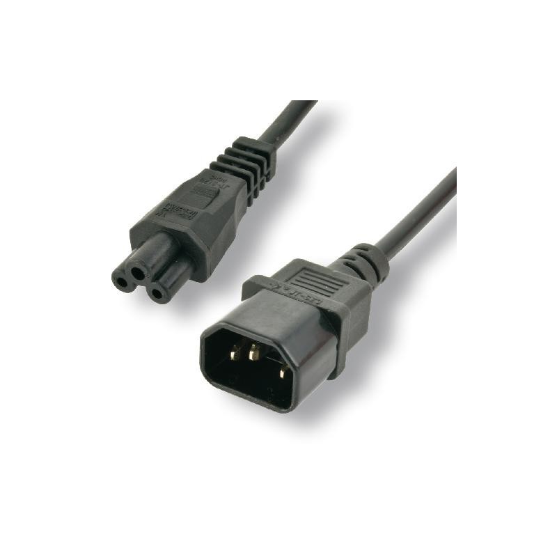 MCL C14   C5 POWER CORD 2M . Noir Coupleur C14 Coupleur C5