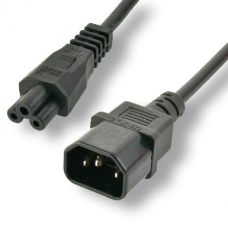 MCL C14   C5 POWER CORD 2M . Noir Coupleur C14 Coupleur C5