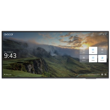 Avocor AVL-1050-D 105 5K écran plat de PC 2,67 m (105") 5120 x 2160 pixels 5K Ultra HD LCD