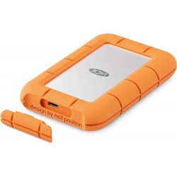 LaCie STMF500400 lecteur à circuits intégrés externe 500 Go Gris, Orange