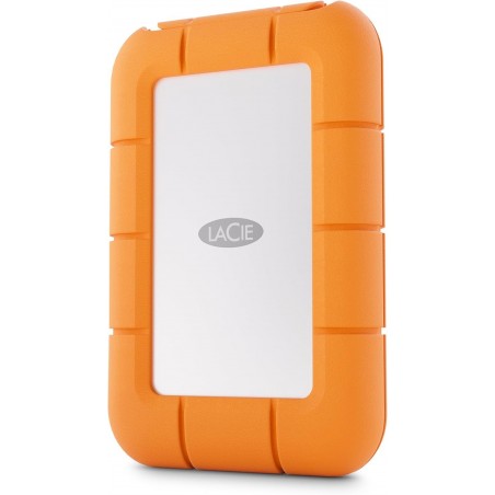 LaCie STMF2000400 lecteur à circuits intégrés externe 2 To Gris, Orange