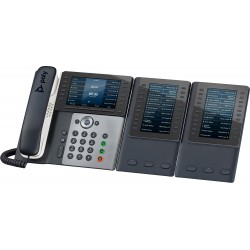 POLY Téléphone IP Edge E500 compatible PoE