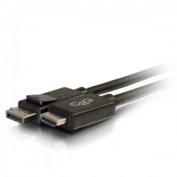 C2G Câble adaptateur DisplayPort™ mâle vers HDMI® mâle - Noir (conforme TAA) 4,5 m