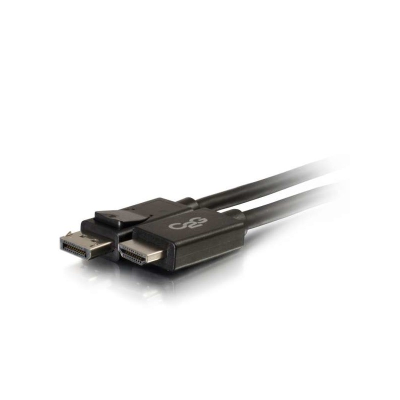 C2G Câble adaptateur DisplayPort™ mâle vers HDMI® mâle - Noir (conforme TAA) 4,5 m