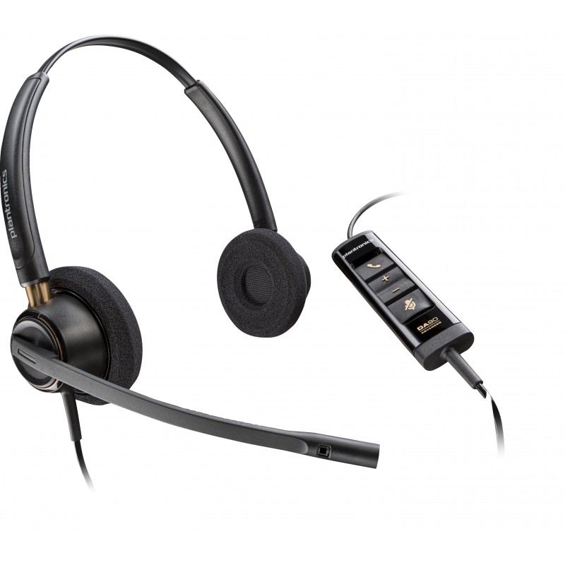 POLY Micro-casque stéréo EncorePro 525 USB-A