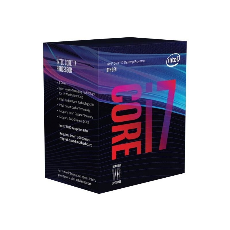 Intel Core i7-8700T processeur 2,4 GHz 12 Mo Smart Cache