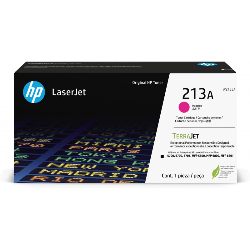 HP Toner magenta LaserJet authentique 213A