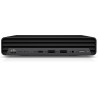 HP Pro 400 G9 Intel® Core™ i3 i3-13100T 8 Go DDR4-SDRAM 256 Go SSD Windows 11 Pro Mini PC Noir