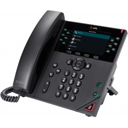 POLY Téléphone IP VVX 450 à 12 lignes et compatible PoE GSA TAA