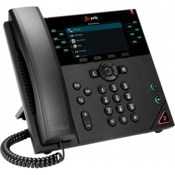 POLY Téléphone IP VVX 450 à 12 lignes et compatible PoE GSA TAA