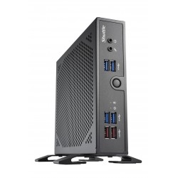 Shuttle XPC slim Barebone DS50U7, i7-1355U, 2x LAN (1x 2.5Gbit ,1x 1Gbit), 1xCOM,1xHDMI,1xDP, 1x VGA, fanless, fonctionnement