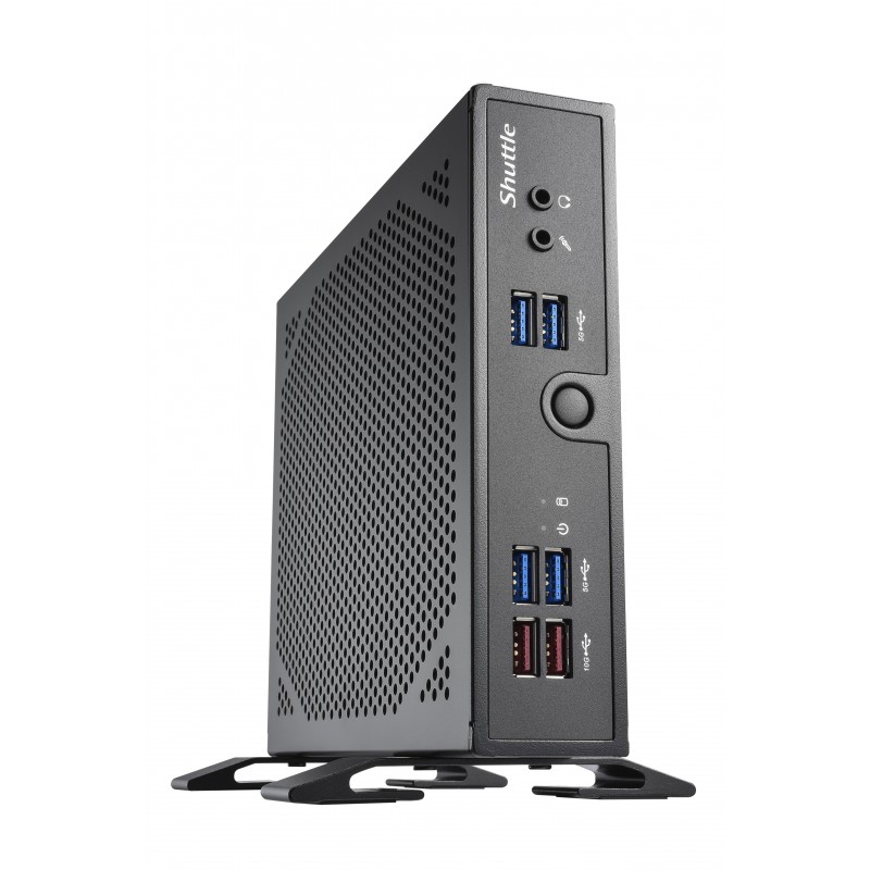 Shuttle XPC slim Barebone DS50U7, i7-1355U, 2x LAN (1x 2.5Gbit ,1x 1Gbit), 1xCOM,1xHDMI,1xDP, 1x VGA, fanless, fonctionnement