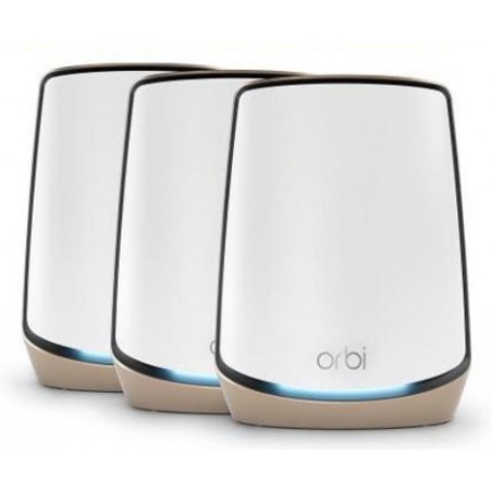 NETGEAR Orbi 860 AX6000 WiFi System Tri-bande (2,4 GHz   5 GHz   5 GHz) Wi-Fi 6 (802.11ax) Blanc 4 Interne