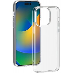 BIG BEN SILITRANSIP15P coque de protection pour téléphones portables 15,5 cm (6.1") Housse Transparent