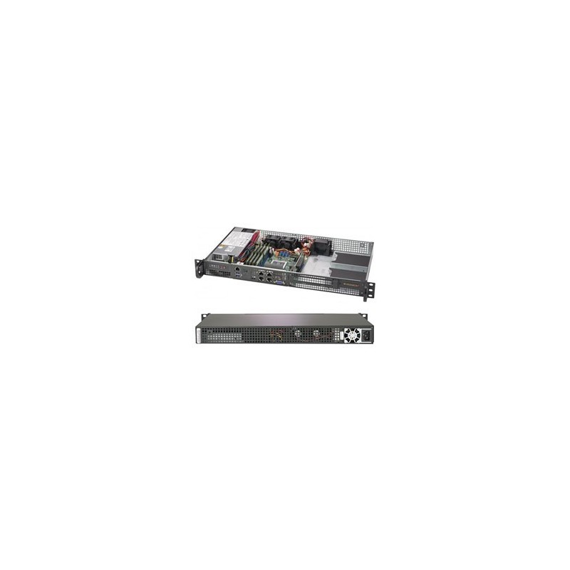 Supermicro A+ Server 5019D-FTN4 Rack (1 U) Noir