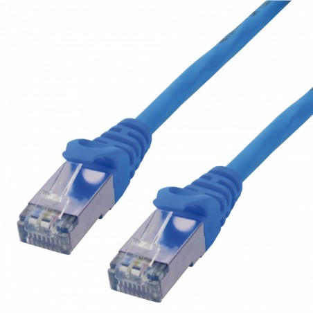 MCL FCC6ABMSHF-30M B câble de réseau Bleu Cat6a S FTP (S-STP)