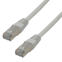 MCL 0.5m Cat5e F UTP câble de réseau Gris 0,5 m F UTP (FTP)