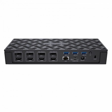 MCL MD1A99AZZUSB3C562 hub & concentrateur USB Type-C 10000 Mbit s Noir