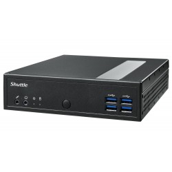 Shuttle XPC slim Barebone DL30N, Intel N100, 1x DDR5, 2x LAN (2x 2.5Gbit), 2xCOM,1xHDMI,1xDP, 1x VGA, fanless, fonctionnement