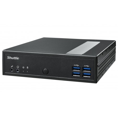 Shuttle XPC slim Barebone DL30N, Intel N100, 1x DDR5, 2x LAN (2x 2.5Gbit), 2xCOM,1xHDMI,1xDP, 1x VGA, fanless, fonctionnement