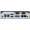 Shuttle XPC slim Barebone DL30N, Intel N100, 1x DDR5, 2x LAN (2x 2.5Gbit), 2xCOM,1xHDMI,1xDP, 1x VGA, fanless, fonctionnement