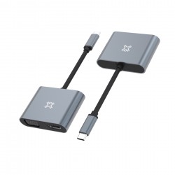 XtremeMac XWH-ACVH-13 adaptateur graphique USB 3840 x 2160 pixels Gris