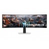 Samsung Odyssey G9 G93SC écran plat de PC 124,5 cm (49") 5120 x 1440 pixels Dual QHD OLED Argent