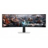 Samsung Odyssey G9 G93SC écran plat de PC 124,5 cm (49") 5120 x 1440 pixels Dual QHD OLED Argent