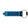 Kingston Technology IronKey Keypad 200C USB-C de 8 Go, FIPS 140-3 niveau 3 (en attente) AES-256