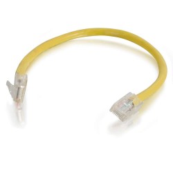 C2G Câble de raccordement réseau Cat5e sans gaine non blindé (UTP) de 2 M - Jaune