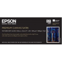 Epson Toile Premium Canvas Satin 350g 17" (0,432x12,2m)