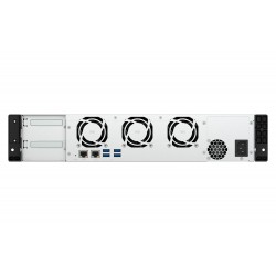 QNAP TS-855EU-8G serveur de stockage SAN Rack (2 U) Ethernet LAN Noir C5125