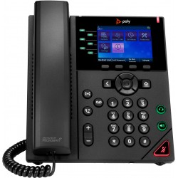 POLY Téléphone IP OBi VVX 350 à 6 lignes et compatible PoE