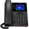 POLY Téléphone IP OBi VVX 350 à 6 lignes et compatible PoE