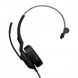 Jabra 25089-889-899 écouteur casque Avec fil Arceau Bureau Centre d'appels USB Type-C Noir