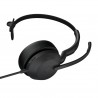 Jabra 25089-889-899 écouteur casque Avec fil Arceau Bureau Centre d'appels USB Type-C Noir