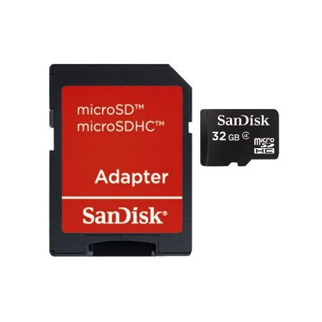 SanDisk microSDHC 32GB 32 Go Classe 4