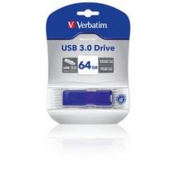 Verbatim 43897 lecteur USB flash 64 Go USB Type-A 3.2 Gen 1 (3.1 Gen 1) Bleu