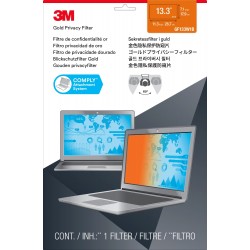 3M Filtre de confidentialité Gold pour ordinateur portable à écran panoramique 13,3" (16 10)