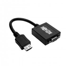 Tripp Lite P131-06N câble vidéo et adaptateur 0,15 m HDMI VGA (D-Sub) Noir