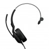 Jabra 25089-899-899 écouteur casque Avec fil Arceau Bureau Centre d'appels USB Type-C Noir