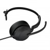 Jabra 25089-899-899 écouteur casque Avec fil Arceau Bureau Centre d'appels USB Type-C Noir