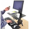 Ergotron Worksurface for WorkFit-S Noir