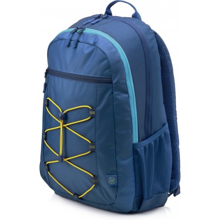 HP Active (Navy Blue Yellow) sac à dos Bleu, Jaune Tissu