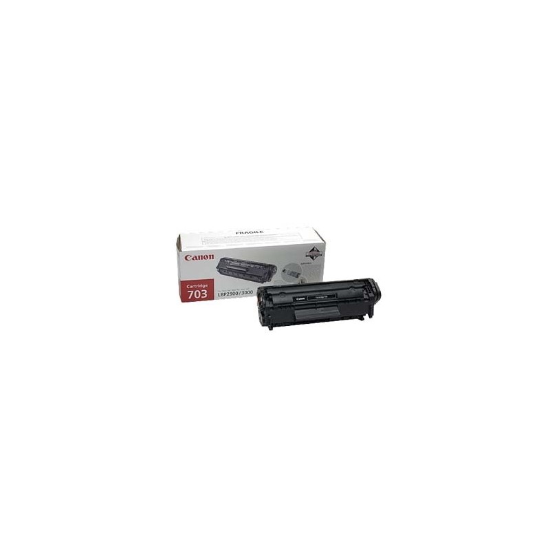 Canon Toner CRG703 Black Cartouche de toner 3 pièce(s) Original Noir