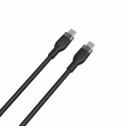 HYPER HJ4001BKGL câble USB 1 m USB 2.0 USB C Noir