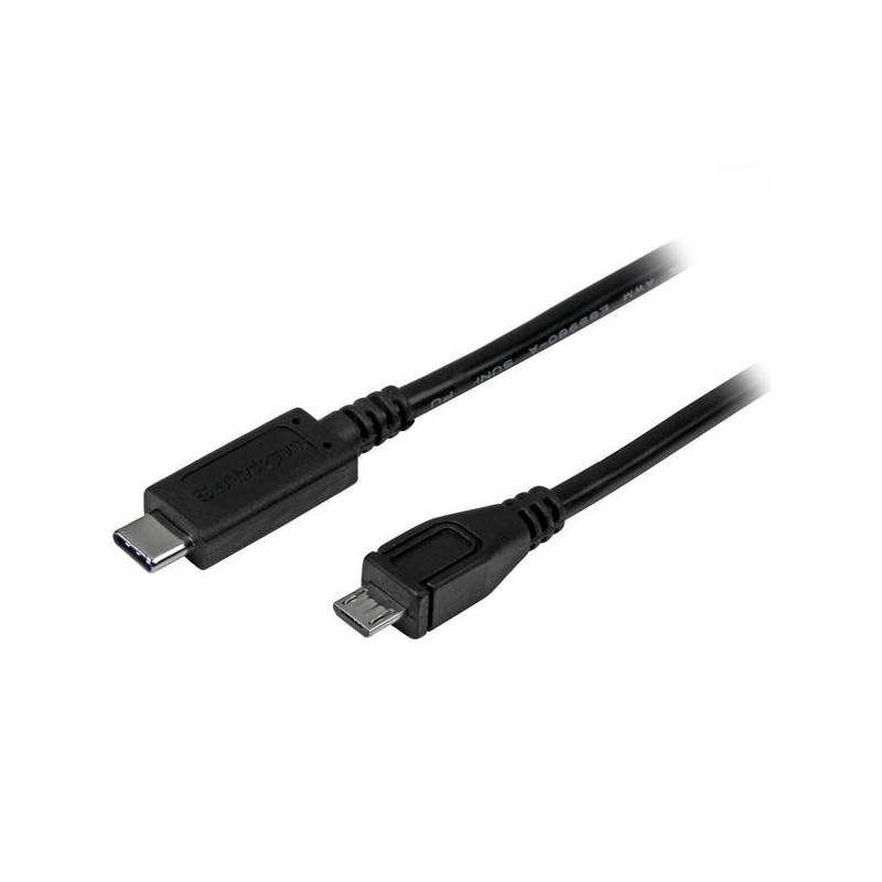 StarTech.com Câble USB 2.0 USB-C vers Micro-B de 1 m - M M - Noir