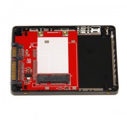 StarTech.com Boîtier d'adaptateur SSD SATA vers Mini SATA 2,5 po